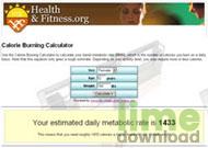 Calorie Burning Calculator