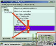Fronter clipboardu