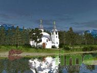 Mountain Lake 3D Screensaver