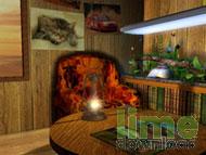 3D Bungalow Aquarium Screensaver