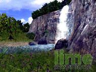 3D Waterfall Screensaver