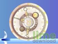 Zodiac Clock screensaver