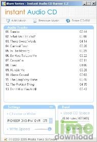 Instant Audio CD Burner
