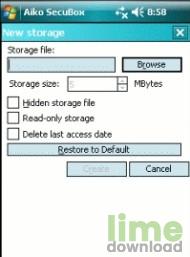 Secubox for Pocket PC