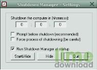 Shutdown Manager