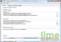 LightScribe Diagnostics Utility