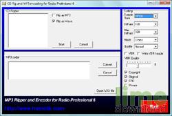 CD Ripper a WAV - MP3 Encoder