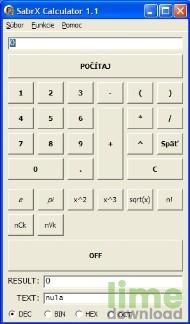 SabrX Calculator