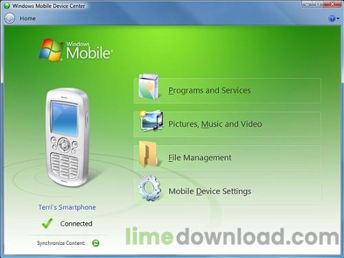 Microsoft Windows Mobile Device Center