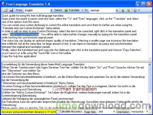 Free Language Translator