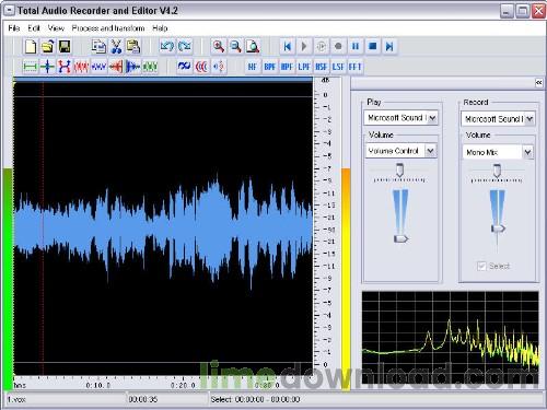 Total Audio Recorder and Editor