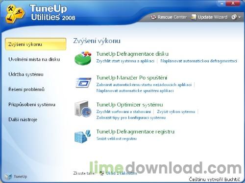 TuneUp Utilities - čeština