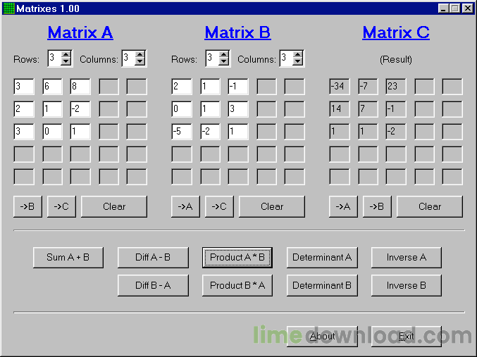 Matrixes