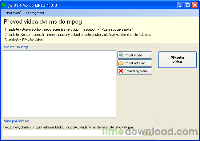 jwDVR-MS to MPEG