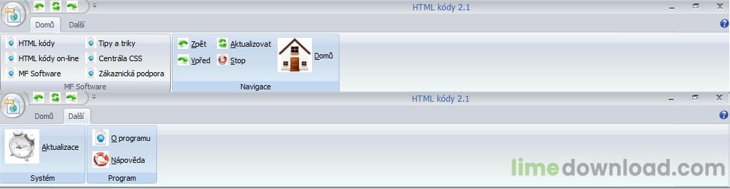 HTML kódy