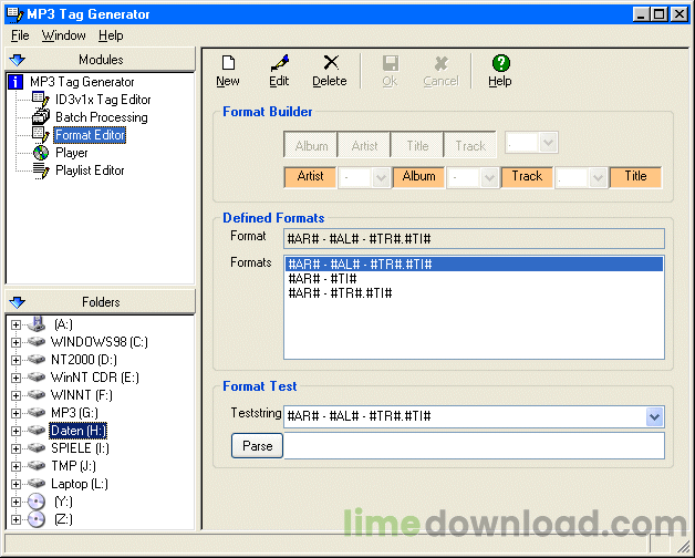 MP3-Tag Generator