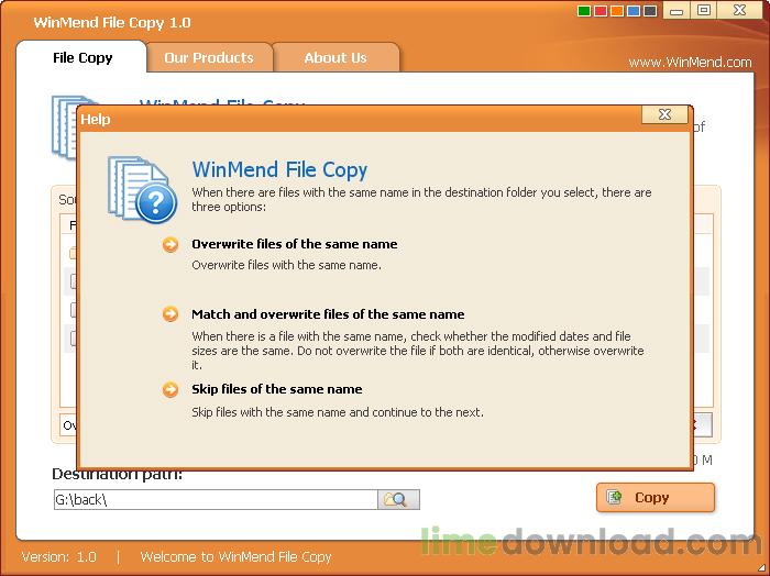 WinMend File Copy