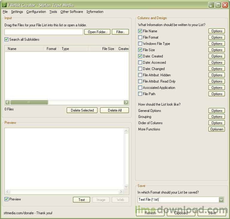 Filelist Creator