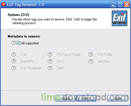 Exif Tag Remover