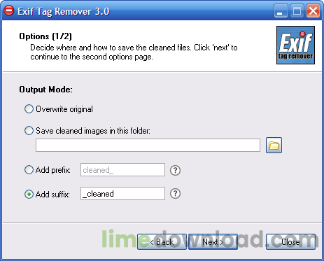 Exif Tag Remover