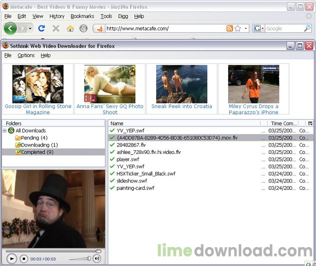 Web Video Downloader for Firefox