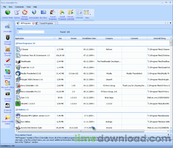 Revo Uninstaller Pro