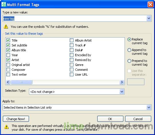 Music Tag Editor