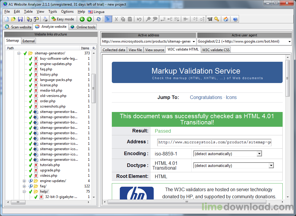 A1 Website Analyzer