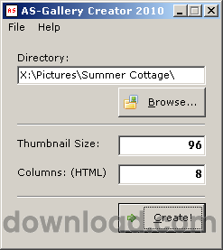 AS-Gallery Creator