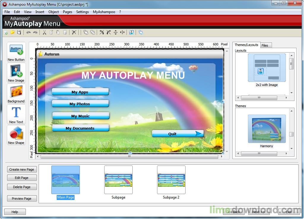 Ashampoo MyAutoplay Menu