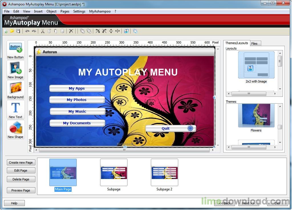 Ashampoo MyAutoplay Menu