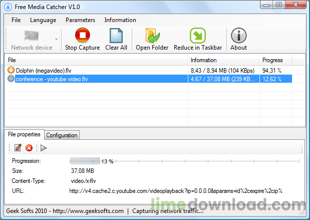 Free Media Catcher