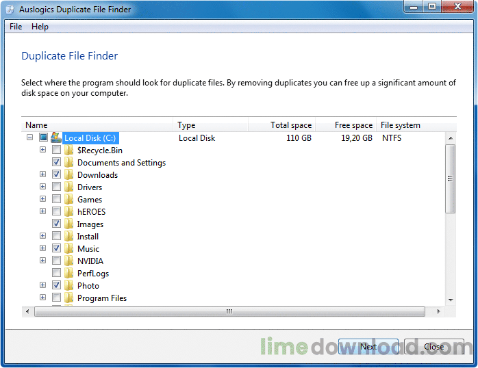 Auslogics Duplicate File Finder