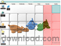 Chameleon Calendar