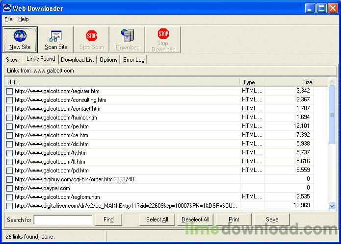 Website Downloader