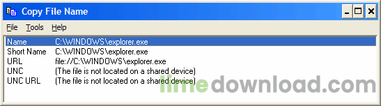 Copy File Name