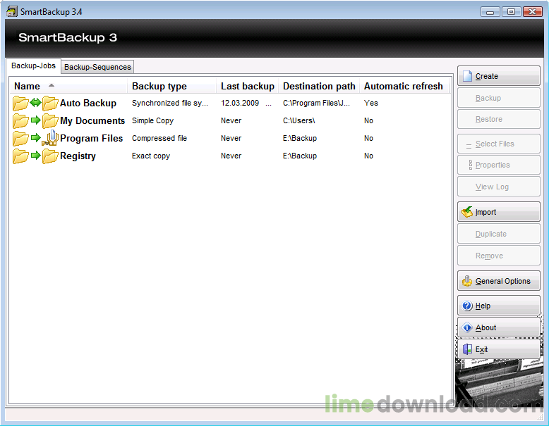 SmartBackup