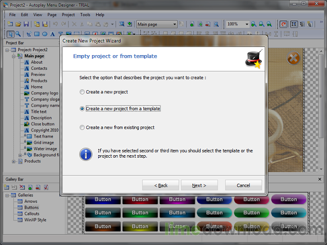 AutoPlay Menu Designer