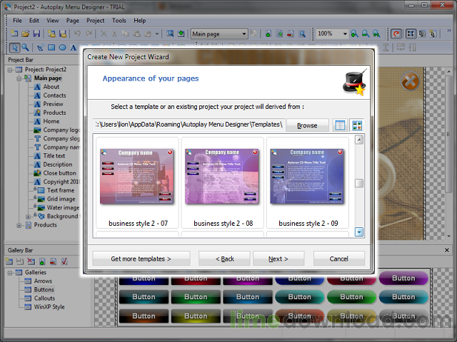 AutoPlay Menu Designer