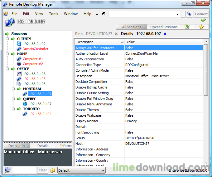 Remote Desktop Manager