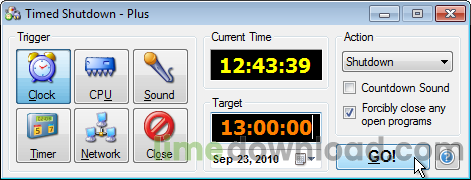 Timed Shutdown