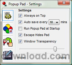Popup Pad