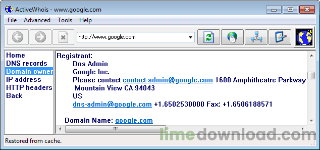 ActiveWhois