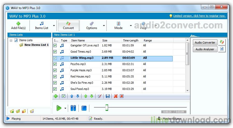 WAV to MP3 Plus