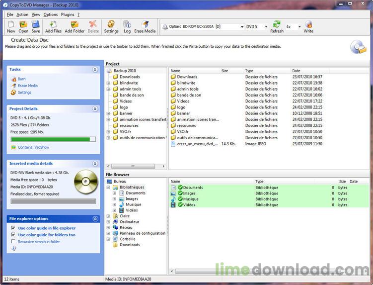 CopyToDVD