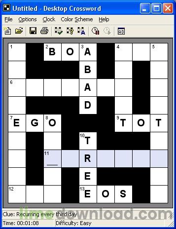 Desktop Crosswords