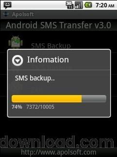Apolsoft SMS Transfer for Android Phone