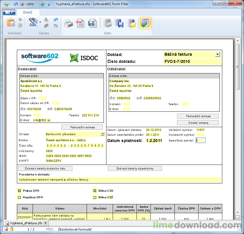 Software602 Form Filler