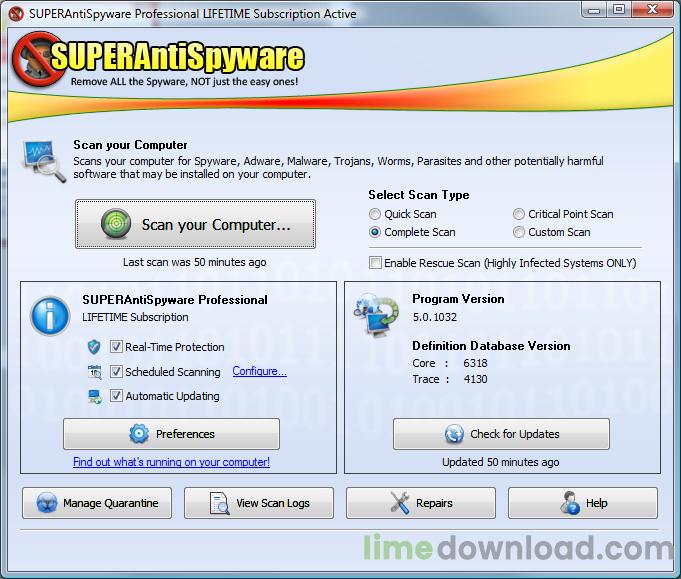 SUPERAntiSpyware Free
