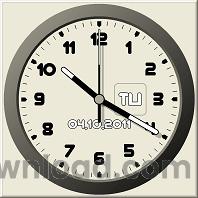 Desktop Clock-7